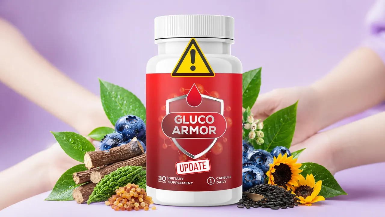 Gluco Armor Review bottle