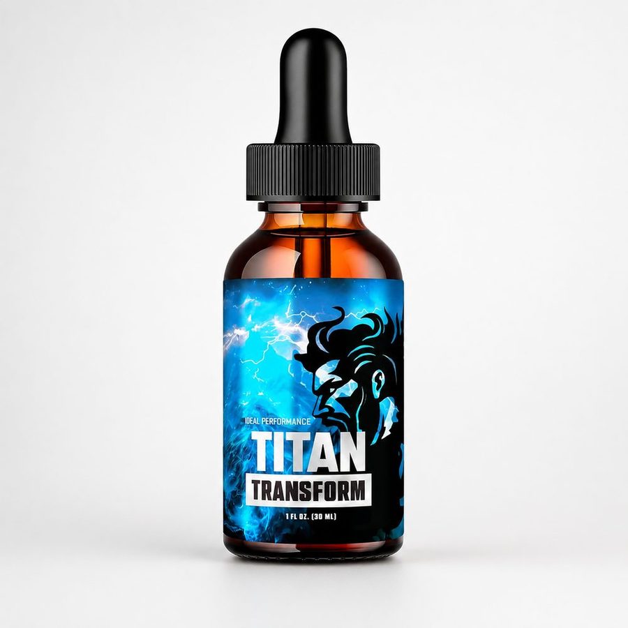 Titan Transform men's vitality spray bottle